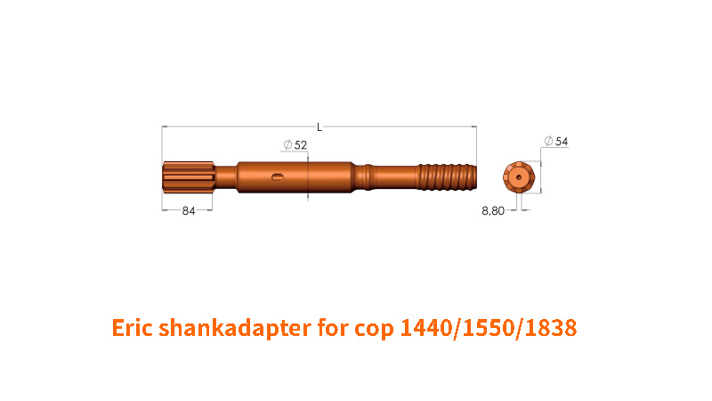 COP 1440/1550/1838鑿巖機(jī)釬尾